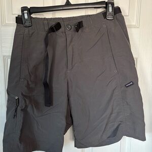 Patagonia Men's Charcoal Cargo Shorts